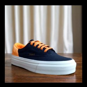 Sepatu anak terbaru laki laki & perempuan sneaker sekolah santay warna hitam orange