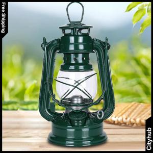 Outdoor Recreation Lantern - Kerosene Metal Hurricane Lamp for Camping and Hiking Needs