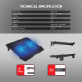 Fantech Cooling Pad RGB NC20 Kipas Pendingin Laptop Cooler. 