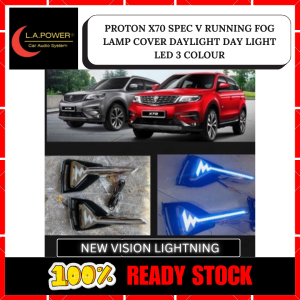 PROTON X70 SPEC V RUNNING FOG LAMP COVER DAYLIGHT DAY LIGHT LED 3 COLOUR