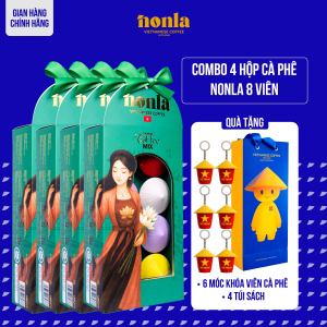 Hộp Cà Phê Mix Vị NONLA 8 Viên