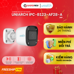 Camera IP thân mini UNIARCH IPC-B123-AF28-A 3MP