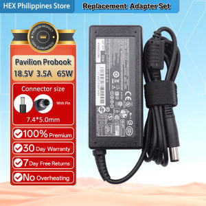 HP Charger 18.5V 3.5A 65W 7.4x5.0mm Big Tip for EliteBook 850 745 ProBook 4530s 4540s 6470b Presario CQ43 Laptop Adapter