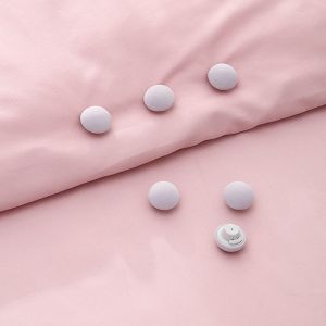 4pcs Macaron Mushroom Quilt Cover Clip Non-slip Bedspread Blanket Clip Bed Sheet Clip Household Simple Anti-running Device