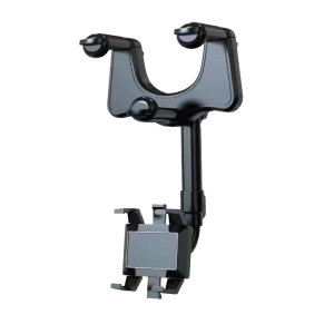 Tempat Hp Mobil Holder Kaca Spion Gantungan Hp Mobil Multifungsi Rotasi 360° Secara Horizontal dan Vertikal Holder GPS Mobil Holder Hp Kacamata Spion Mobil