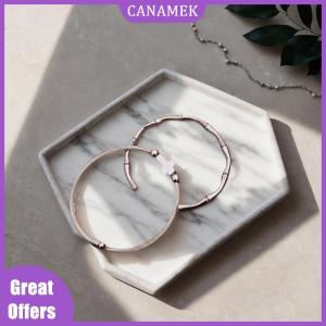 CANAMEK✨ Vintage Cross Charm Bracelet Silver Personality Couple Bracelet Adjustable Titanium Steel Religious Bracelet For Women