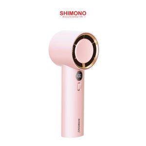 Quạt Cầm Tay Mini SHIMONO SM-HF18 Tốc độ gió 100 Màn Hình LED Pin 3000mAh Động Cơ High Speed Siêu Mát Freeship Toàn Quốc Bảo Hành 12 Tháng Chính Hãng