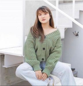 CARDIGAN RAJUT OVER SIZE 7 GET/CROP ATASAN WANITA/KWALITAS YG JADI NO 1