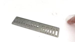 KITA Stainless steel Measuring Ruler for Kirschner Wire Drill Screw Plate Diameter Measuerment tool Orthopedic Instrument