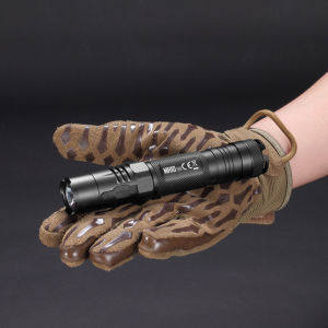 Senter NITECORE MH10 V2 CREE XP L2 V6 LED 1200 Lumens USB Type C Baterai Isi Ulang Li-ion 21700 Desain Lurus Kecil Tahan Air - NRFL64BK