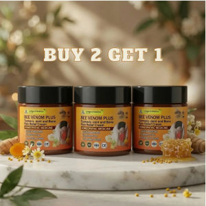 [Authentic] BEEVENOM TUMERIC –Support For Bone And Joint Pain-  Natural Bee Venom & Turmeric Soothing Cream - Healthcare