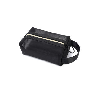 【♡Lovely girls house♡】Multi-Sizes Travel Zipper Cosmetics Bags Transparent Mesh Makeup Pouch Large Capacity Storage Organizer