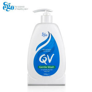 SG STOCK EGO QVGentle Wash 500g Amino Acid Moisturizing Suitable For Dry And Sensitive Skin