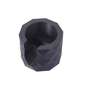 Đầm cà phê cơ sở tương thích cầm tay portafilter hỗ trợ đứng cải thiện tamping ổn định và khai thác chống trượt PETG cơ sở Phụ kiện cho quán cà phê máy