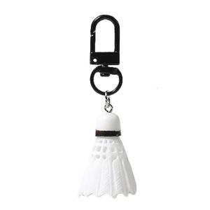 Small Badminton Keychains Pendant Handbag Keyring Decoration Hanging Ornament Car Keyring Backpack Decoration Bag Charm