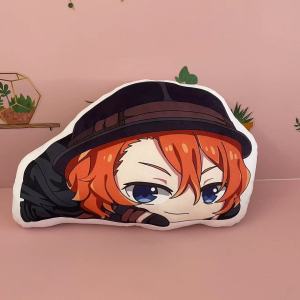 YT Bungo Stray Dogs Plush Dolls Throw Pillow Gift For Kids Home Decor dazai osamu Atsushi Toys For Kids Pendant TY