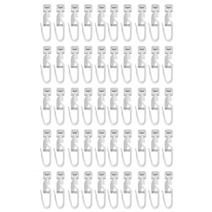 50 cái rèm trượt Móc treo màn treo để tăng cường chức năng trong Phòng ngủ phòng khách hoặc văn phòng