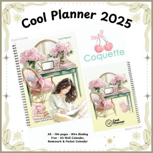 Planner 2025 Monthly Student Cool Planner