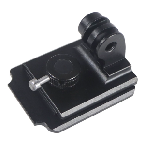 Shockproof Helmet Mounting Adapter For Action Camera Easy Installation Weather Mount Adapter Bracket Lightweight