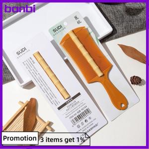 banbi Plastic Lice Comb Double-sided Super Dense Teeth Remove Dandruff Scalp Cleansing Scalp Massage Comb Flea Removal Hair Tools