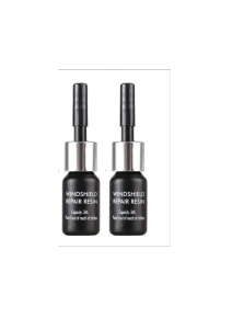 ชุดซ่อมกระจกรถยนต์ น้ำยาเติมรอยแตกร้าว ป้องกันรอยขยายตัว ใช้ได้กับทุกประเภทของกระจกรถ Windshield Repair Resin A090