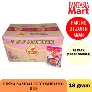 FINNA SAMBAL KECOMBRANG SACHET 18 GRAM DUS PER 10 PACK ISI 10X10 PCS FANTASIA DENGAN PAKING AMAN