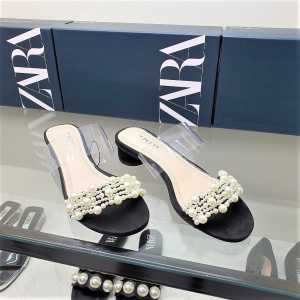 (COD) SANDAL WANITA ZARA HEELS 3CM / SENDAL PREMUM IMPORT / BEST SELLER
