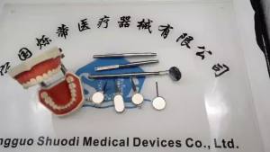 กระจกตรวจฟัน ดูแลช่องปาก กระจกปาก ทำความสะอาดฟัน ตรวจสอบสุขอนามัย กระจกแก้ว กระจกหน้า ด้ามจับ