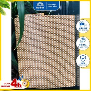 Ben Ben - Chiếu điều hòa sợi mây 3D hàng dày loại 1 hình chụp thật chiếu mây dễ vệ sinh giặt nhanh khô - Size 1.6 x 1.9m
