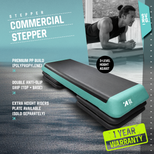 SVRG. Adjustable Aerobic Stepper - Papan Senam - Step Aerobik