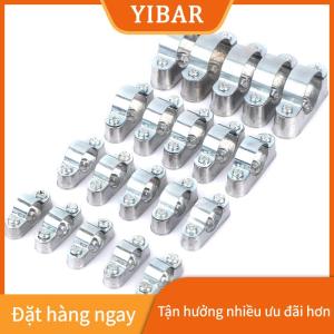 YIBAR 5 cái kẹp ống có vít từ tường cách tường của thẻ yên xe kẹp ống 16mm 20mm 25mm 32mm