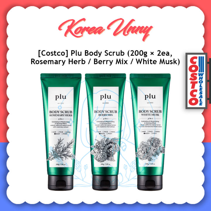 [Costco] Plu Body Scrub 200g X 2 Lazada Singapore
