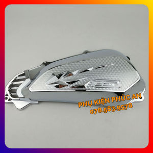 Ốp bầu gió xe Sh Mode năm 2020 2021 2022 2023 2024 xi inox cacbon chụp bảo vệ pô e xe Sh Mo nữ đời mới phụ kiện trang trí