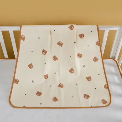 50x70cm Baby Washable Changing Mat Waterproof Mattress Bedsheet Changing Pads Pelapik Kalis Air Pad Telap 隔尿垫