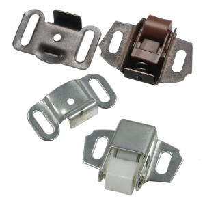 Automatic Locking Roller Latches For Secure Cabinet Door With Durability Metal Construction And Universals