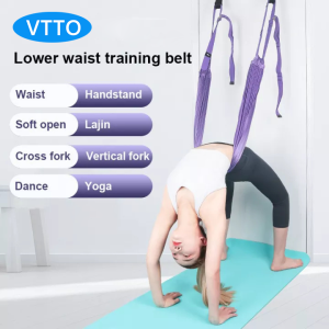 VTTO Aerial Yoga Rope Elastic Stretch Yoga Adjustable Stretching Belt Bends Down Yoga Handstand Training Device