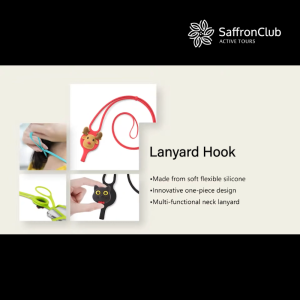 Lanyard Hook Bone | Fashionable High Quality Elastic Silicone Phone Strap Hidden Buckle Design Perfect Phone Hanging