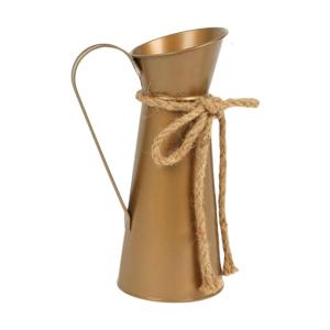 Bình sữa kim loại cổ điển bình với tay cầm bình sắt cho phong cách nước sự kiện đám cưới kiểu dáng và cắm hoa