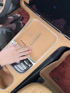 secr For Geely Starray EM-I/EX5 EM-I Wireless Charging Pad Silicone Mat for Car Interior Dustproof Waterproof and Anti-Slip Mat P7Q2M