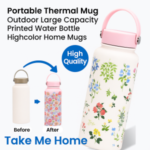Insulated Teacups Large Capacity Insulated Mug 304 Stainless Steel Portable Double-layer Insulation
