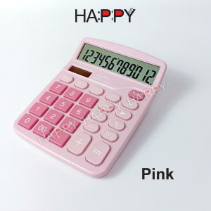 Deli Calculator TE837C 12 Digit Dual Power LCD