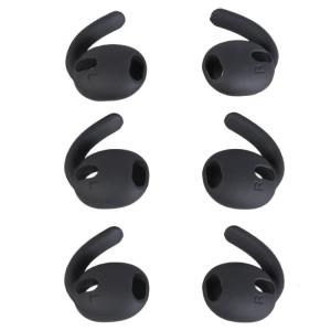 3pcs Silicone Ear Tips for Earbuds Ergonomic Shape Ear Hooks For Buds Enhances Comfort and Stability