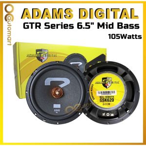 Adams Digital GTR Series 6.5" Mid Bass Speaker 105 Watts Car Spk GSK-620