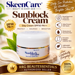 SkeenCare Sunblock Cream (Day Cream SPF50 PA++ 10g)