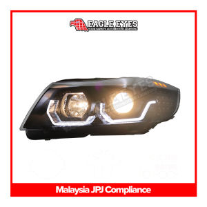 BMW 3 SERIES E90 2005-2008 PROJECTOR LED HI-LO BEAM SEQUENTIAL SIGNAL HEADLAMP