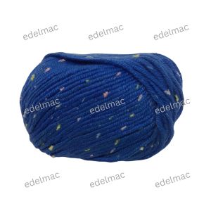 50gr Benang Rajut Katun Baby Wol Colordot Silk Yarn 7 ply Strands Soft Cotton Cashmere Knit Crochet Wool