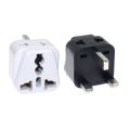 Type G Travel Adapter, Universal Socket to UK Plug Travel Charger Adapter, 2 In 1 Power Converter For Malaysia Singapore HongKong 13A 250V. 
