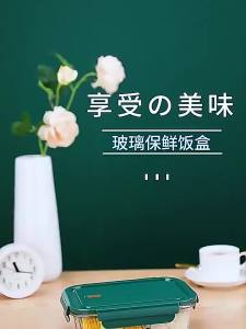 LZD  Heating Borosilicate Glass Lunch    Microwave Oven Crisper   Student bento    Pyrex bowl   Tableware