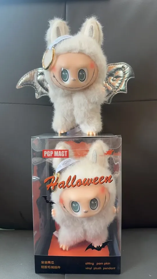 THE MONSTERS ZIMOMO 2.0 ANGEL IN COUDS Plush Doll Smiley