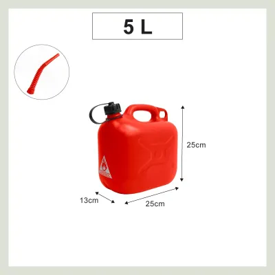 5L/ 10L/ 20L HDPE Oil Tank Gasoline Diesel Cans Mount Motorcycle Spare Fuel Tank Jerry Cans Plastic Car Petrol Tank